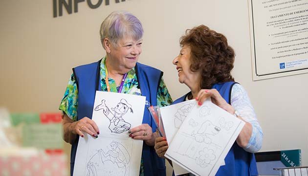 volunteers at PeaceHealth Cottage Grove 