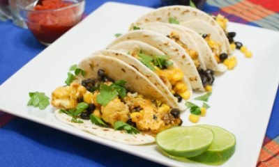 cauliflower and black bean taco recipes