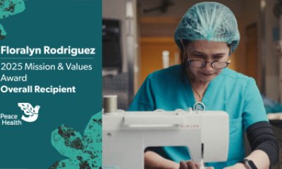PeaceHealth Mission & Values Award Honoree Floralyn Rodriguez