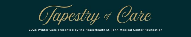 Tapestry of Care PeaceHealth St. John Foundation 2025 gala logo