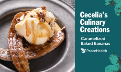 Healthier caramelized baked bananas recipe