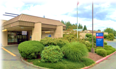 Exterior of United General Medical Center Rehab Entrance